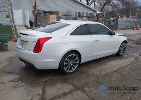 2017 Cadillac Ats Premium Luxury z USA, uszkodzony, nr VIN 1G6AK1RS2H0124889